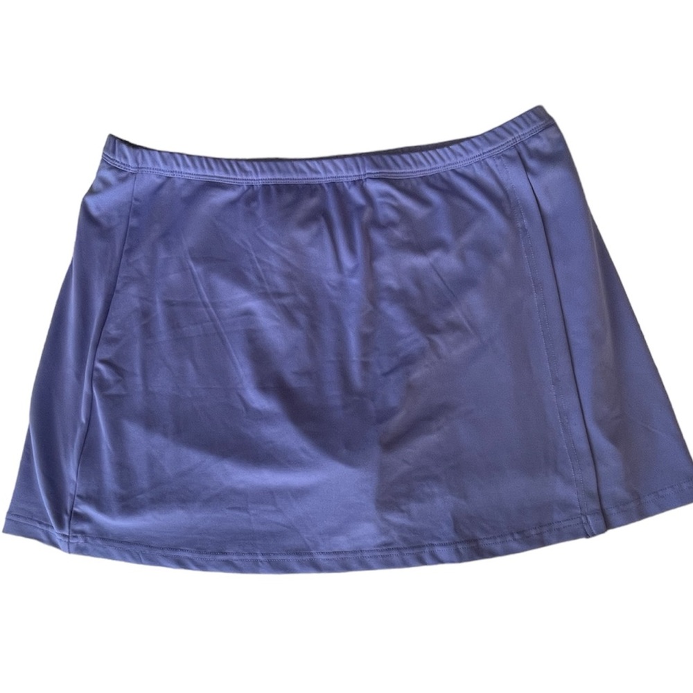 Bolle Tennis Pickleball High Performance Skort, Periwinkle with White, L